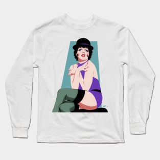 Liza Minnelli - An illustration by Paul Cemmick Long Sleeve T-Shirt